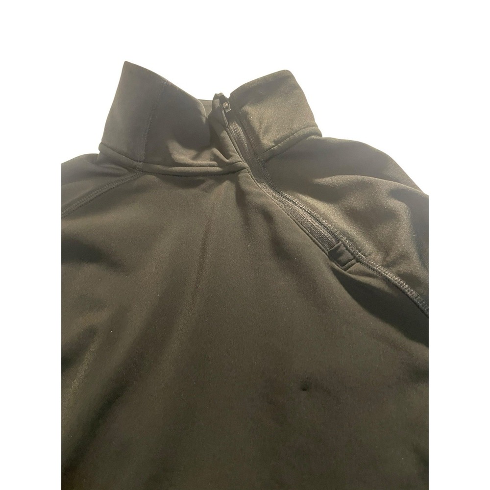 Champion Women's Extra Small Black Pullover Long Sleeve With Diagonal Zipper - Picture 6 of 8